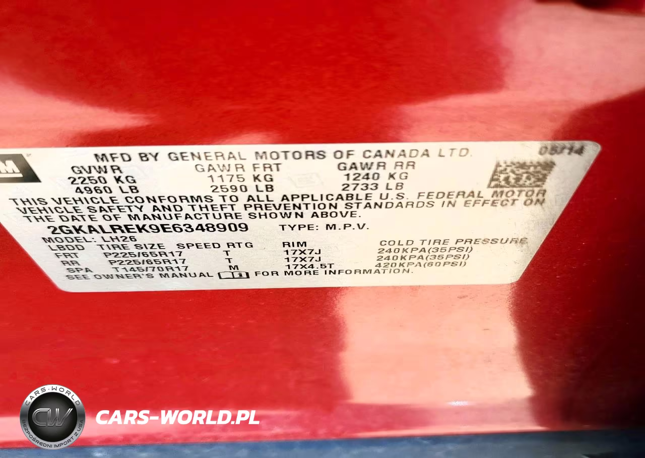 2014 GMC Terrain Sle VIN:2GKALREK9E6348909 - 13