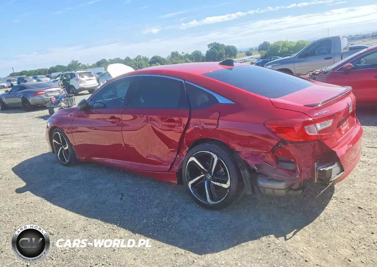 2022 Honda Accord Sport Se VIN:1HGCV1F41NA026835 - 2