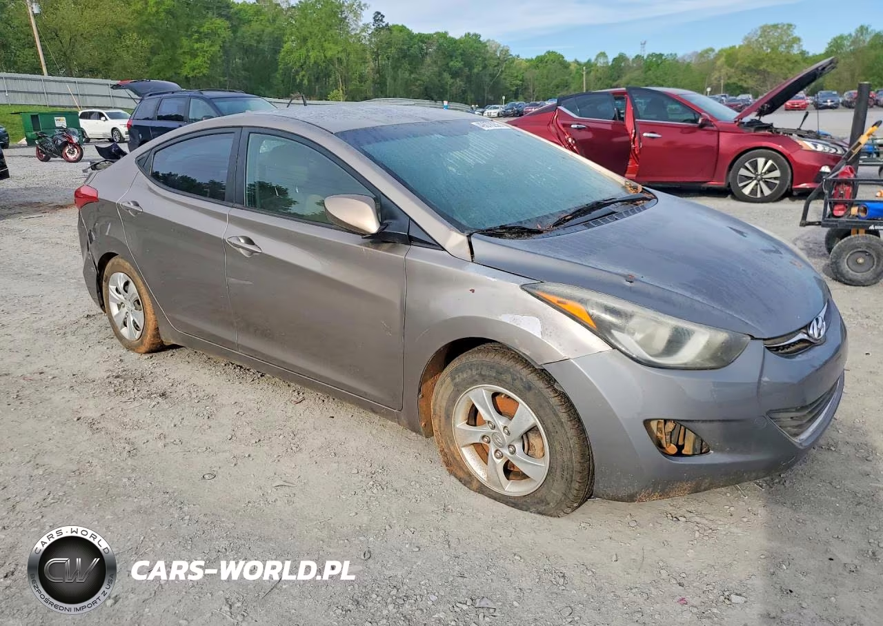2016 Hyundai Elantra Se VIN:5NPDH4AE9GH727419 - 4