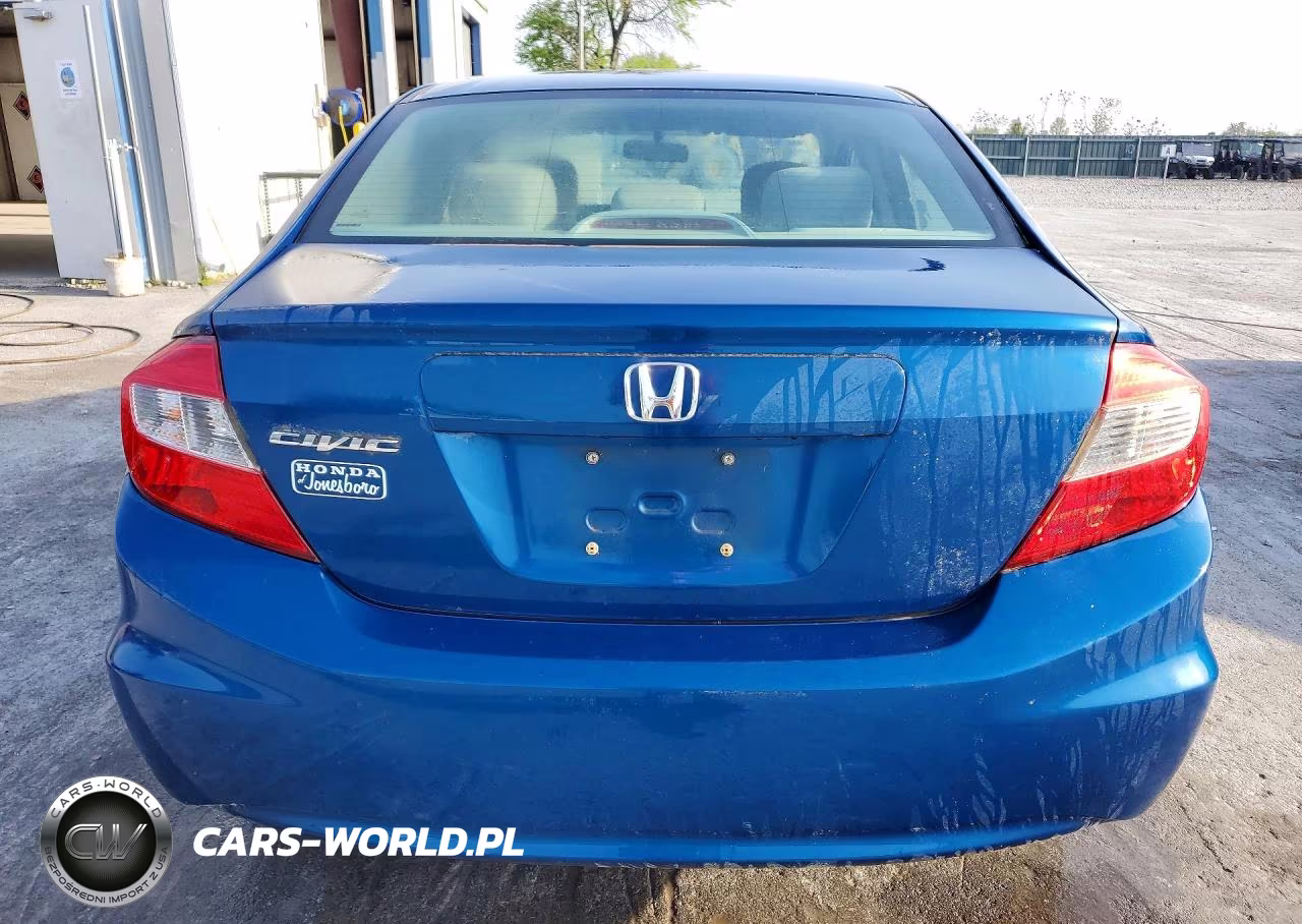 2012 Honda Civic Lx VIN:19XFB2F5XCE067025 - 6