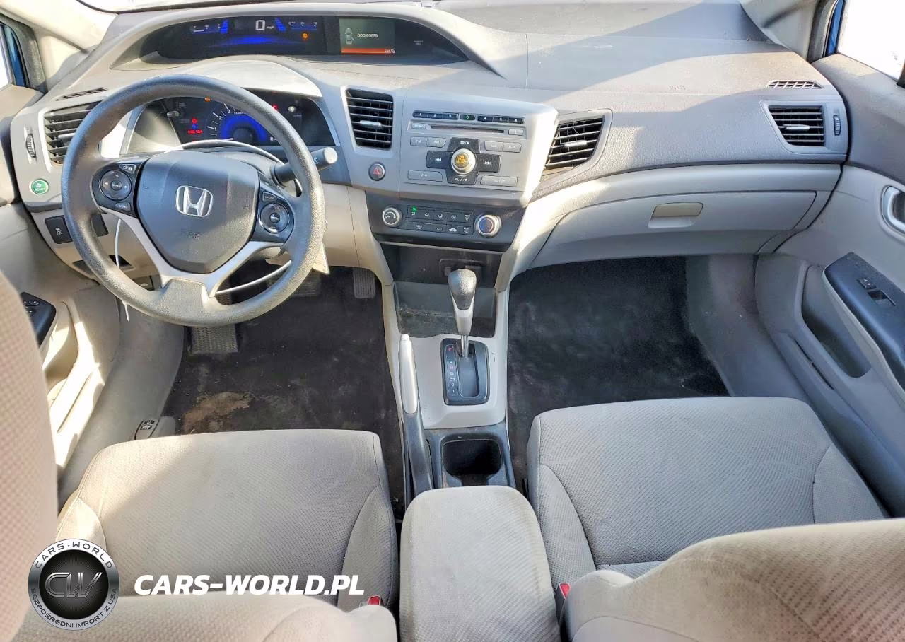 2012 Honda Civic Lx VIN:19XFB2F5XCE067025 - 8