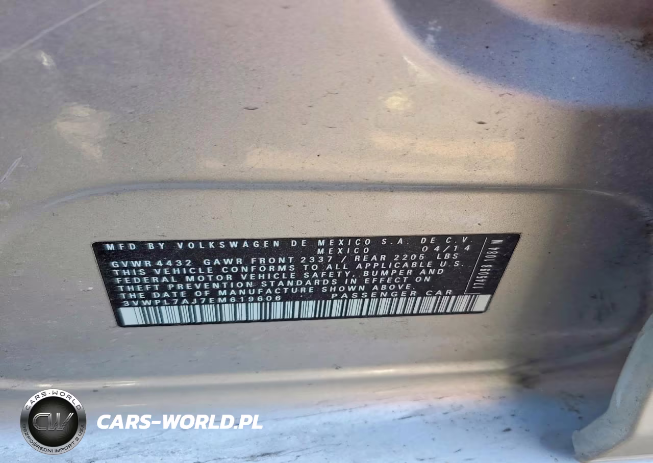 2014 Volkswagen Jetta Tdi VIN:3VWPL7AJ7EM619606 - 12