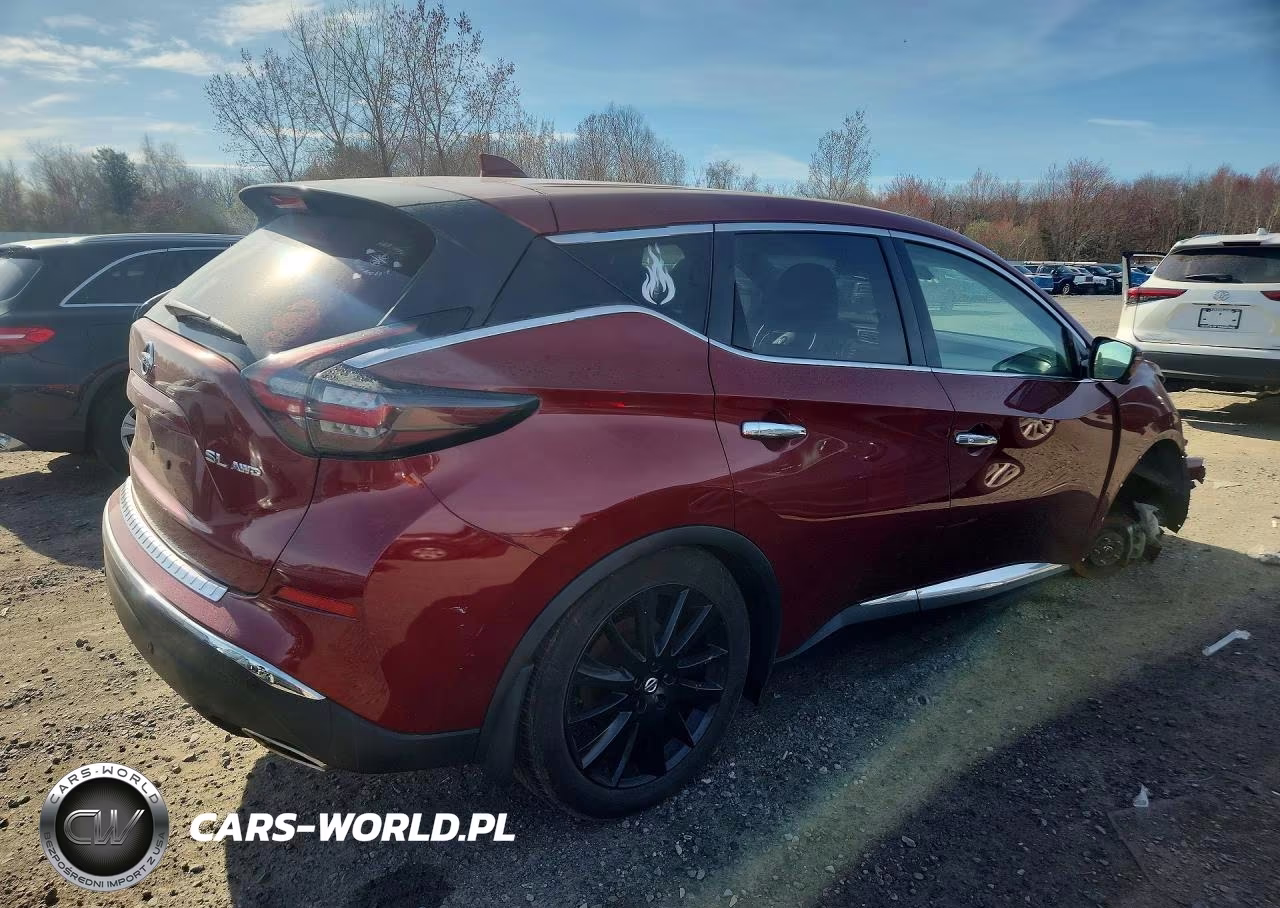 2022 Nissan Murano Sl VIN:5N1AZ2CS0NC114990 - 3