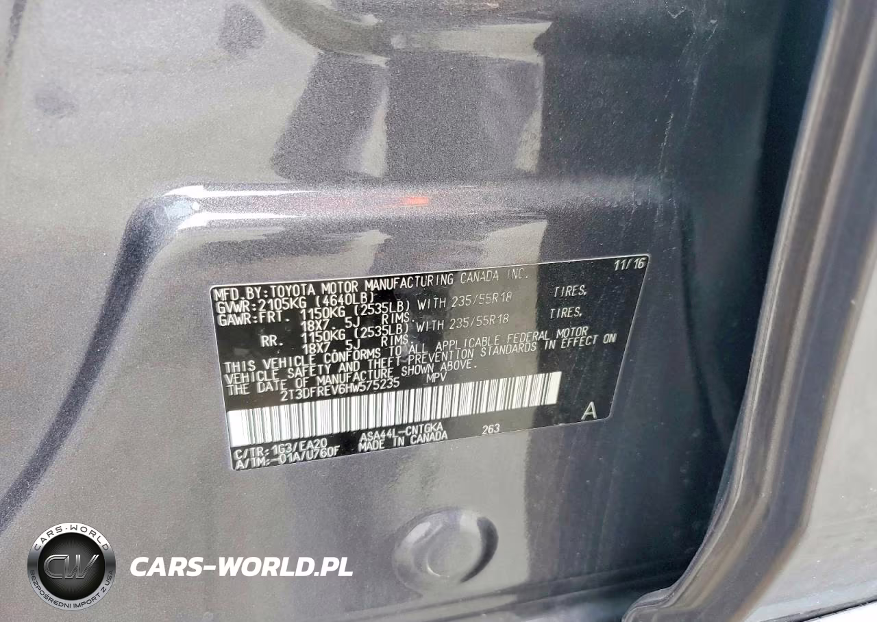 2017 Toyota Rav4 Platinum VIN:2T3DFREV6HW575235 - 12