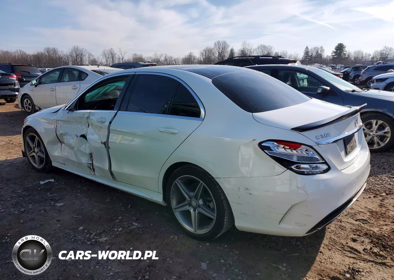 2017 Mercedes-Benz C 300 VIN:55SWF4JB0HU184965 - 2