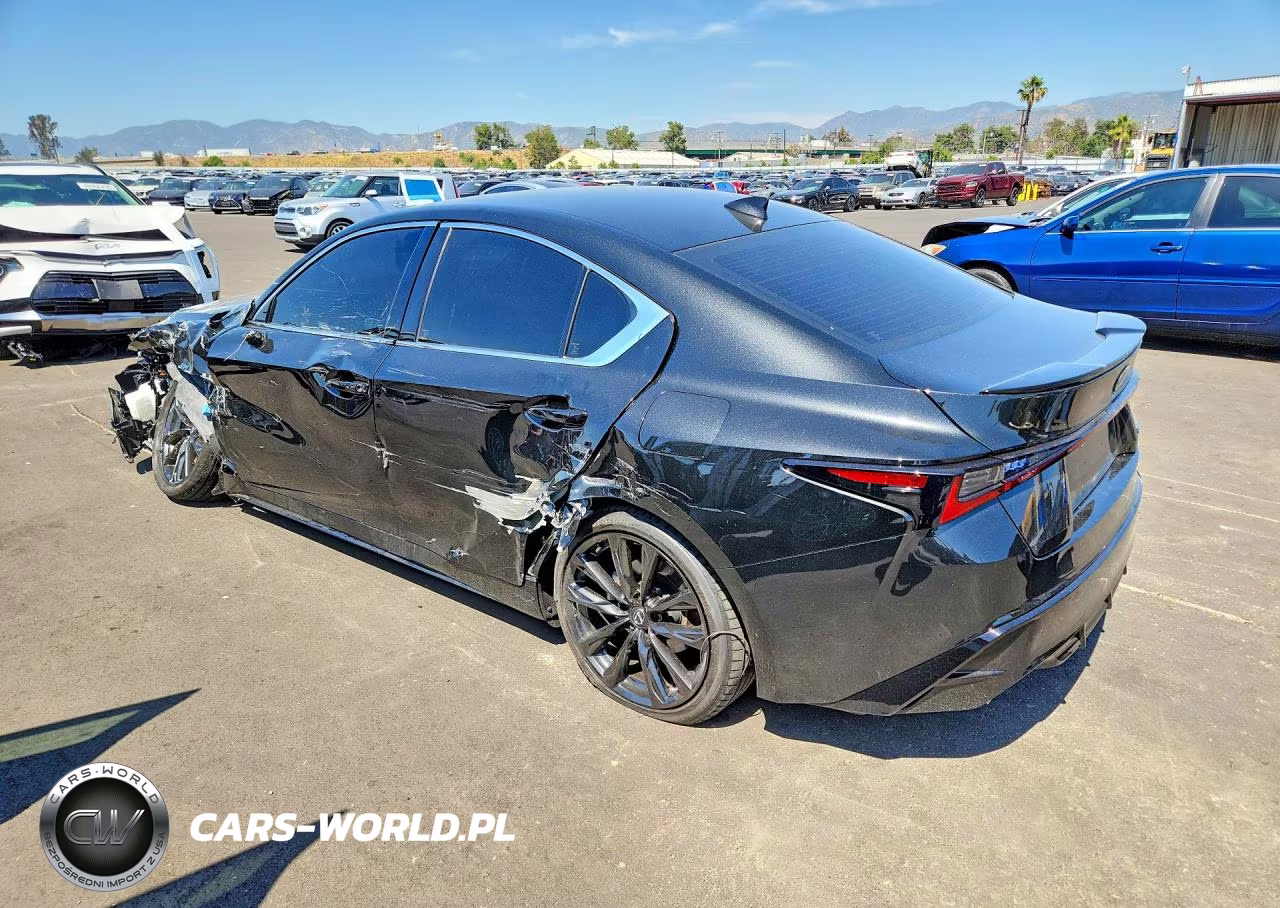 2024 Lexus Is 300 F Sport Design VIN:JTHBA1D28R5131747 - 2