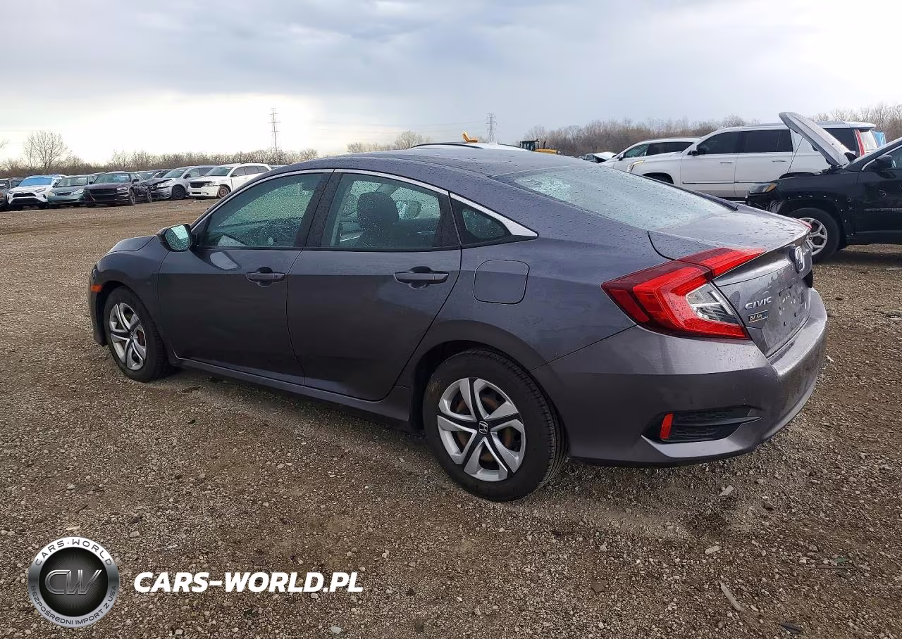 2016 Honda Civic Lx VIN:19XFC2F56GE081281 - 2