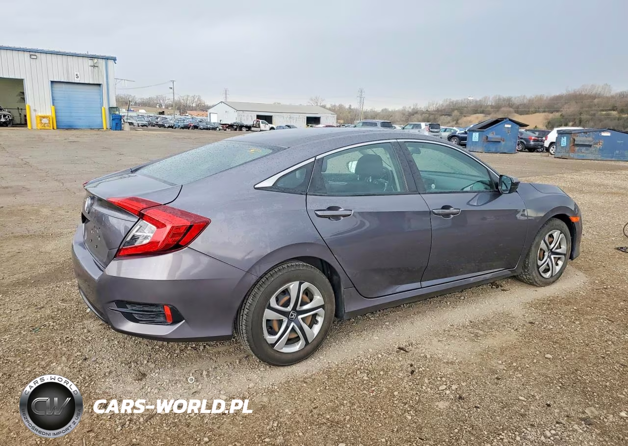 2016 Honda Civic Lx VIN:19XFC2F56GE081281 - 3