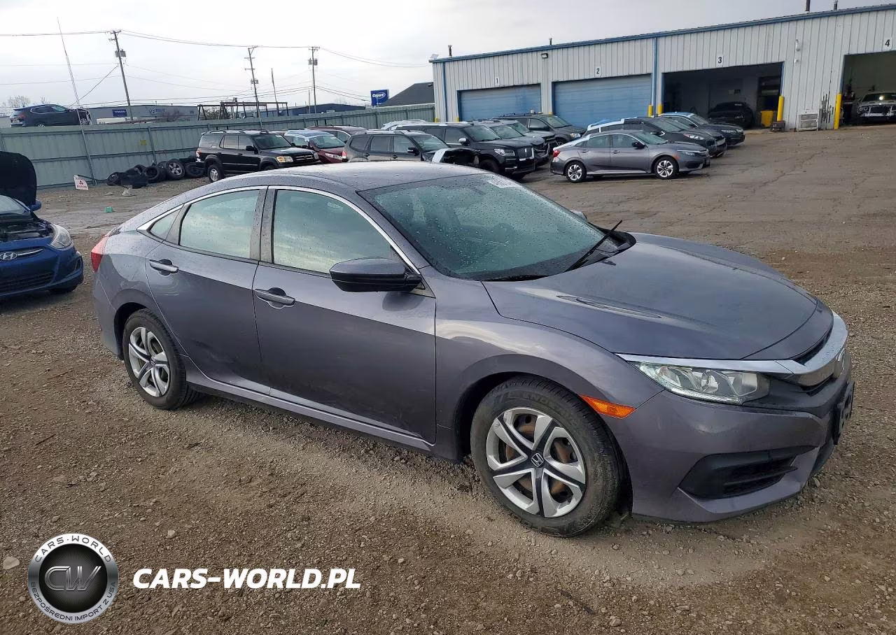2016 Honda Civic Lx VIN:19XFC2F56GE081281 - 4