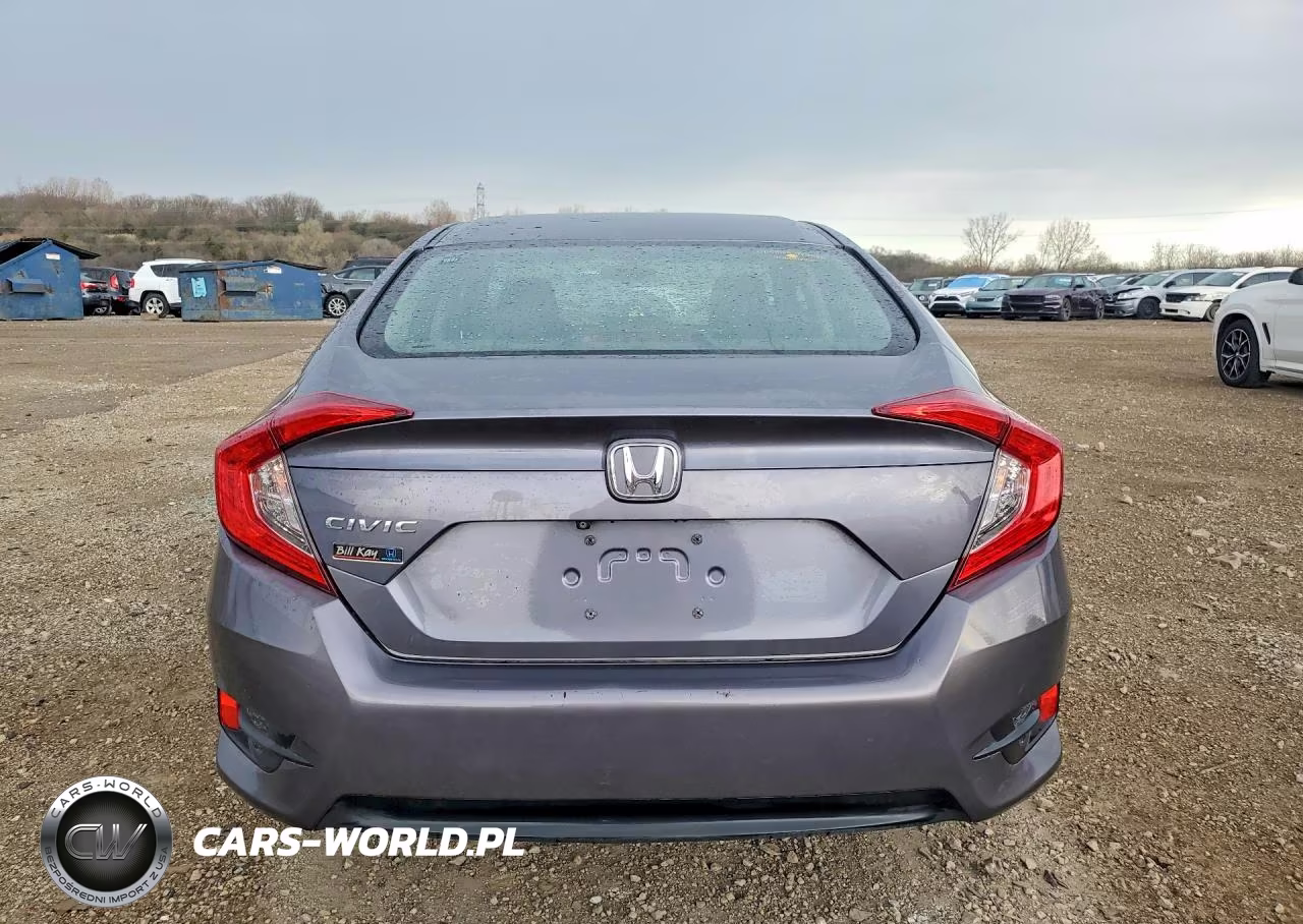 2016 Honda Civic Lx VIN:19XFC2F56GE081281 - 6