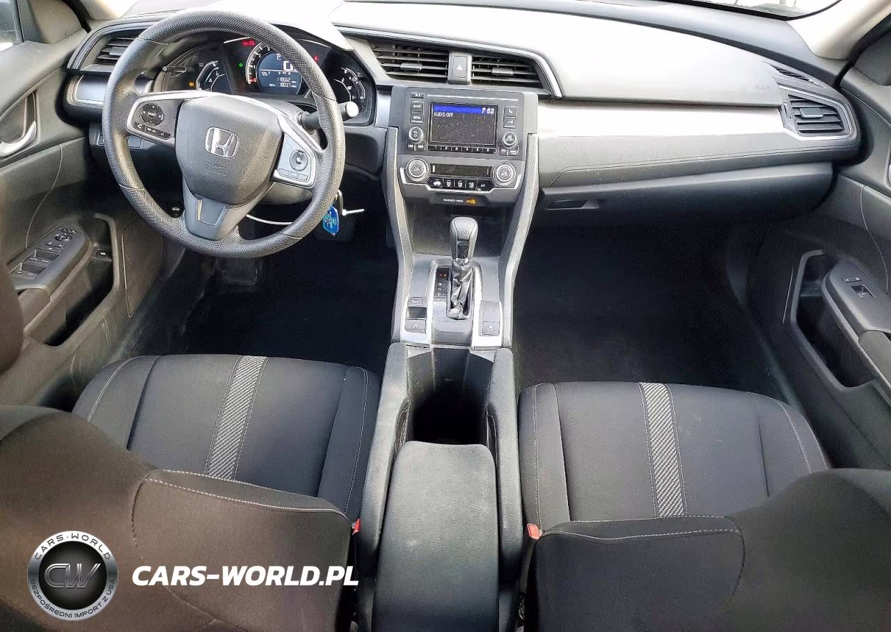 2016 Honda Civic Lx VIN:19XFC2F56GE081281 - 8