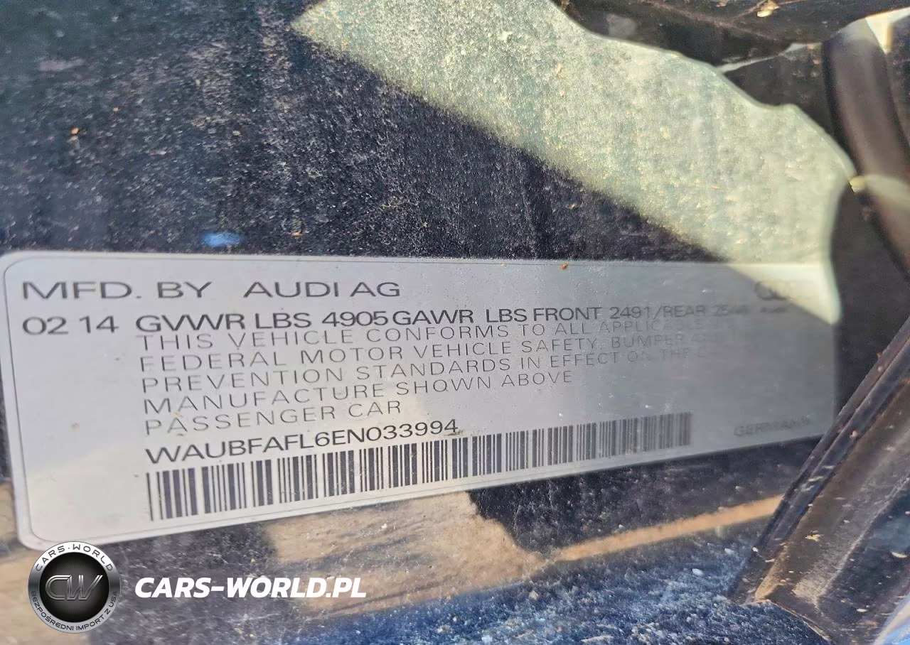 2019 Audi A4 VIN:WAUBFAFL6EN033994 - 12