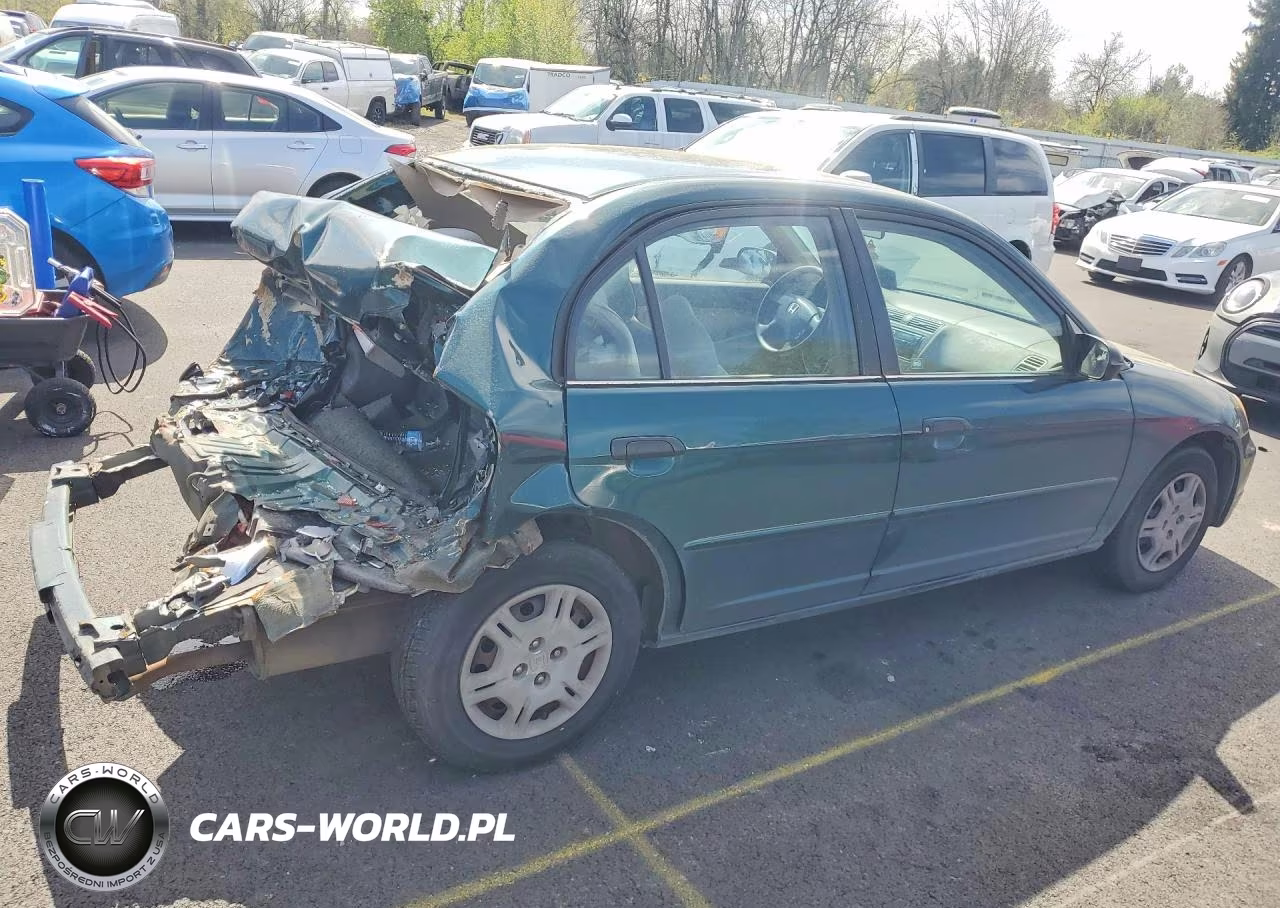 2001 Honda Civic Lx VIN:JHMES16551S006597 - 3