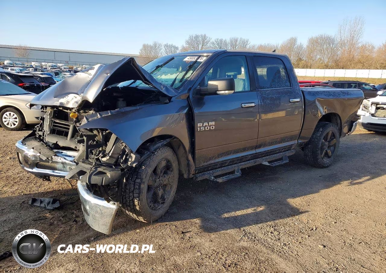 2017 Ram 1500 Slt VIN:1C6RR7LG5HS527392 - 1