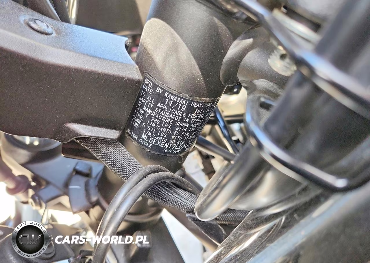 2020 Kawasaki Ex650 N VIN:ML5EXEN17LDA02791 - 9
