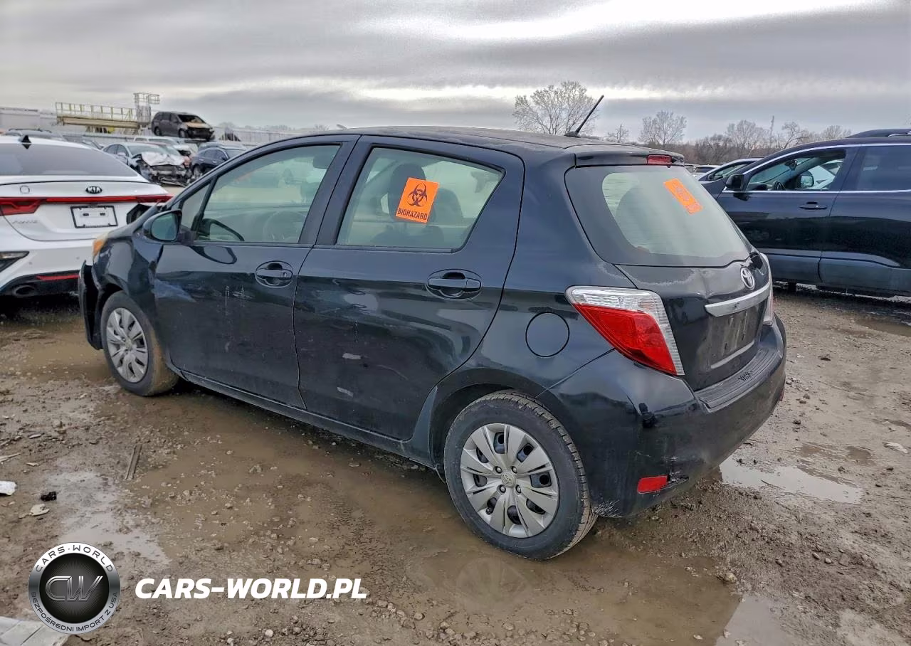 2012 Toyota Yaris VIN:JTDKTUD3XCD537015 - 2