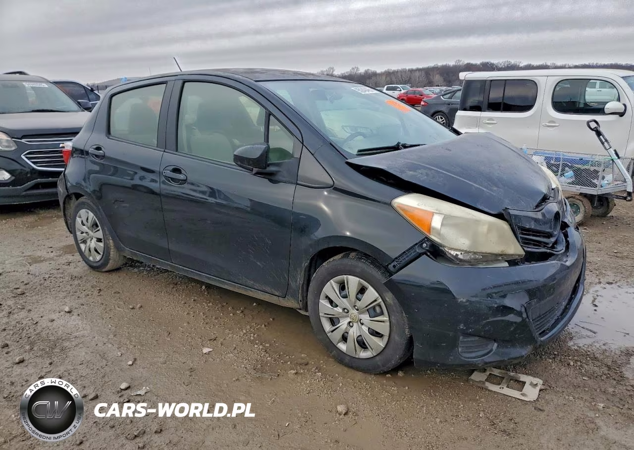 2012 Toyota Yaris VIN:JTDKTUD3XCD537015 - 4