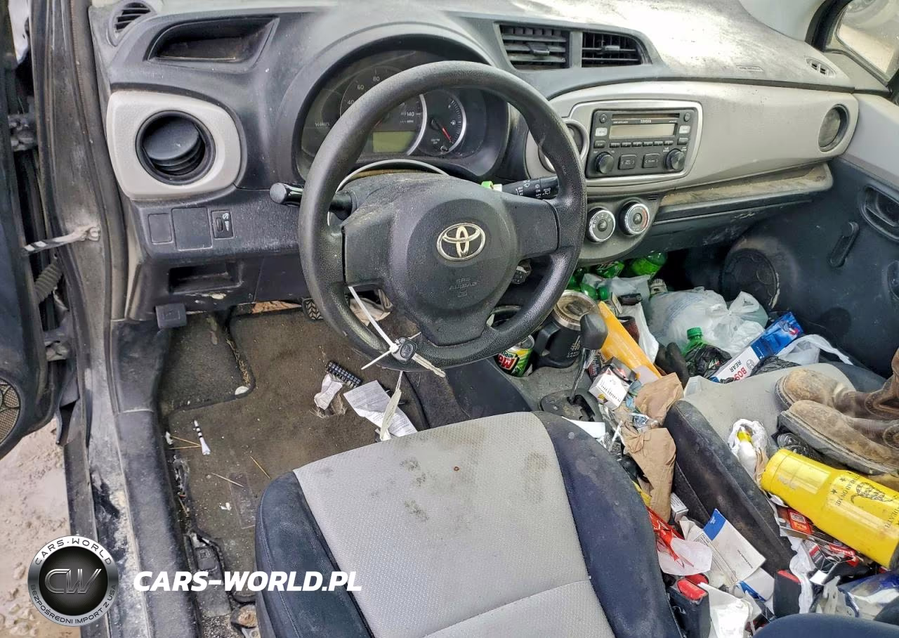 2012 Toyota Yaris VIN:JTDKTUD3XCD537015 - 8