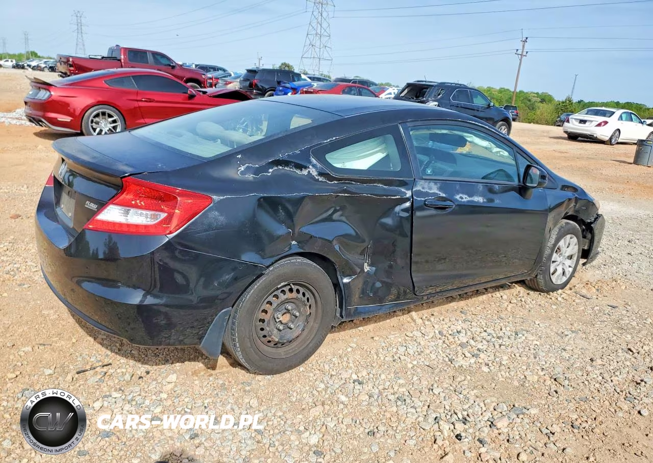 2012 Honda Civic Lx VIN:2HGFG3B56CH546822 - 3