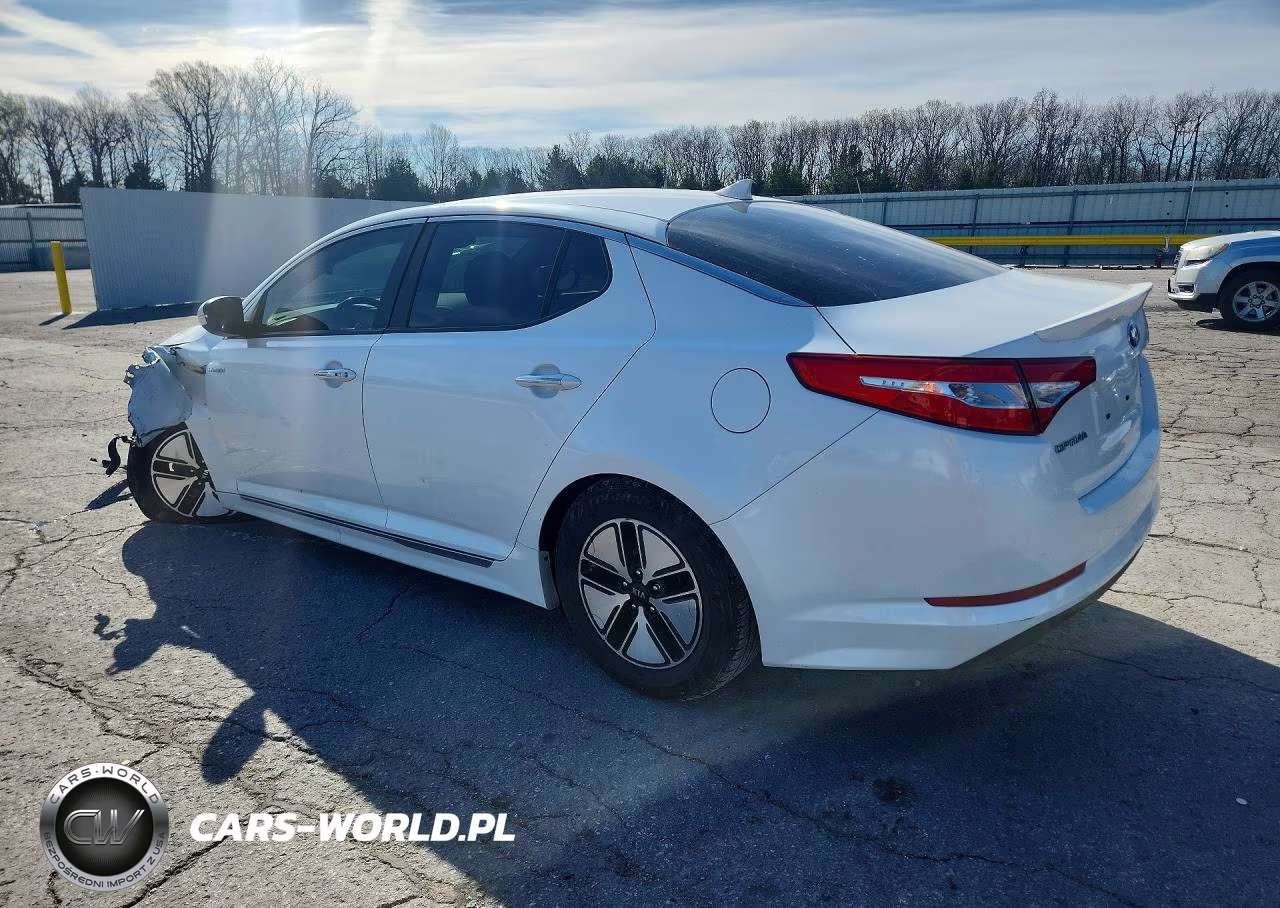 2013 Kia Optima Hybrid Lx VIN:KNAGM4AD2D5050206 - 2