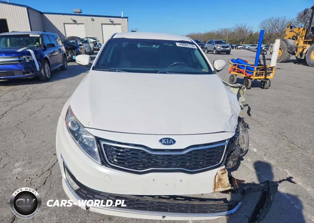 2013 Kia Optima Hybrid Lx VIN:KNAGM4AD2D5050206 - 5