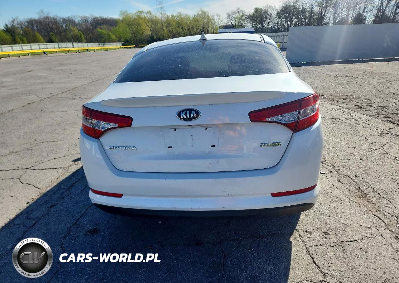 2013 Kia Optima Hybrid Lx VIN:KNAGM4AD2D5050206 - 6