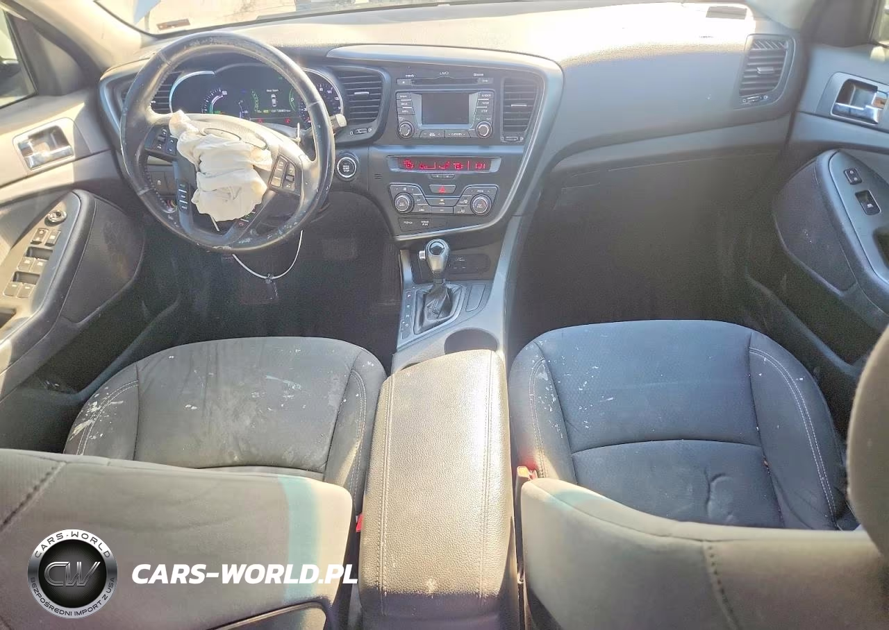 2013 Kia Optima Hybrid Lx VIN:KNAGM4AD2D5050206 - 8