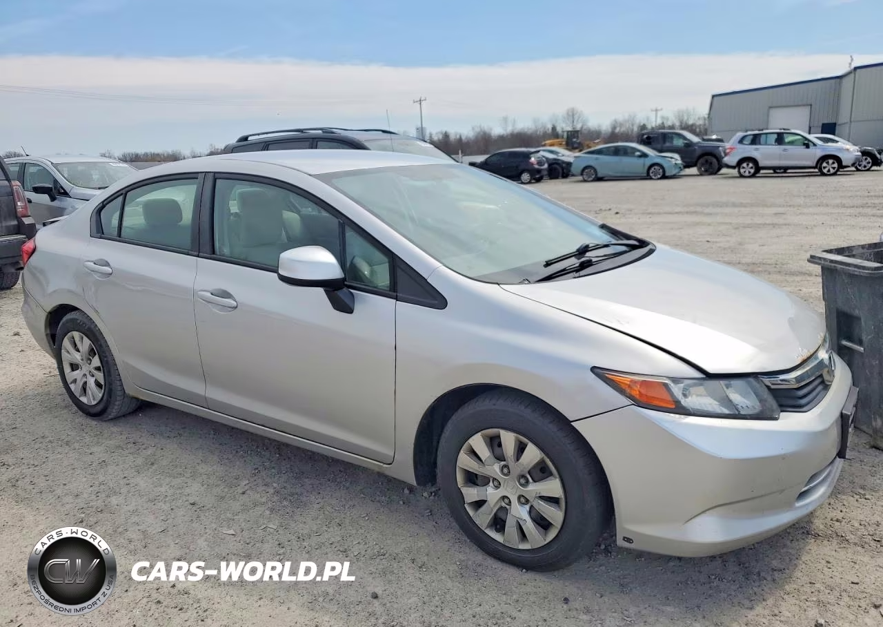 2012 Honda Civic Lx VIN:19XFB2F53CE387495 - 4