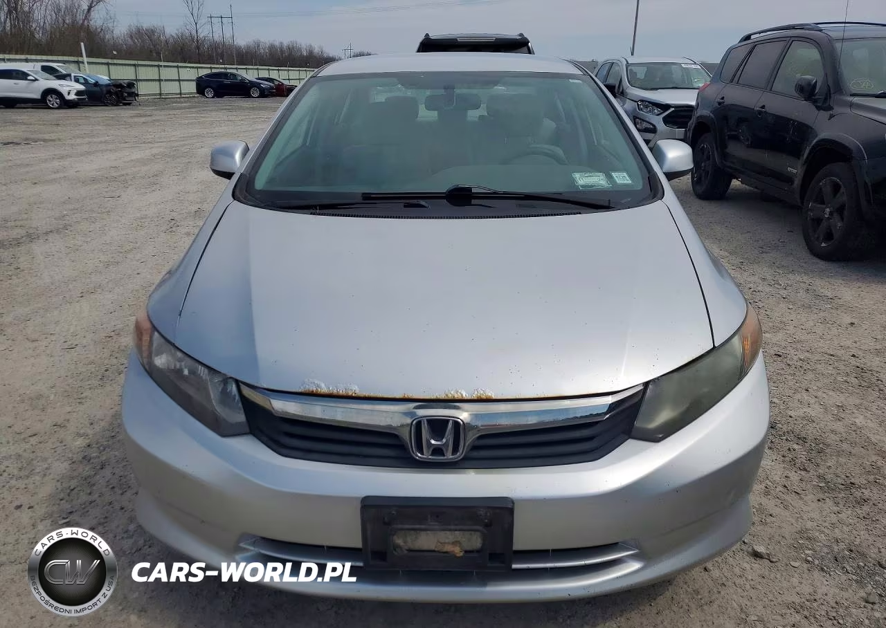 2012 Honda Civic Lx VIN:19XFB2F53CE387495 - 5