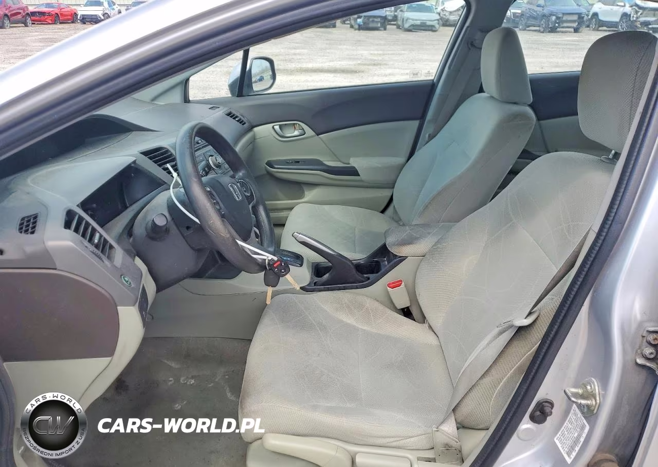 2012 Honda Civic Lx VIN:19XFB2F53CE387495 - 7