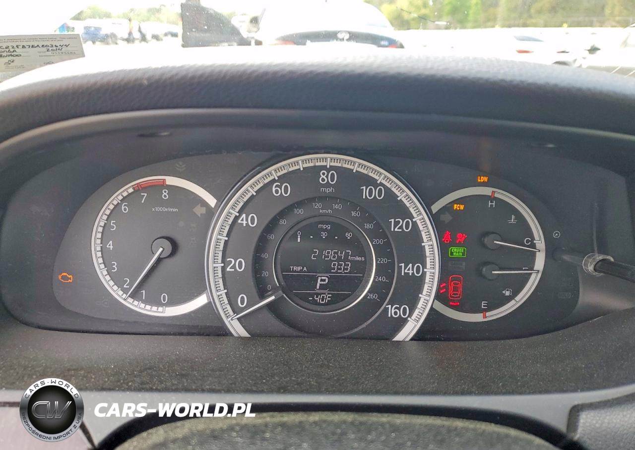 2014 Honda Accord Exl VIN:1HGCR2F87EA203644 - 9