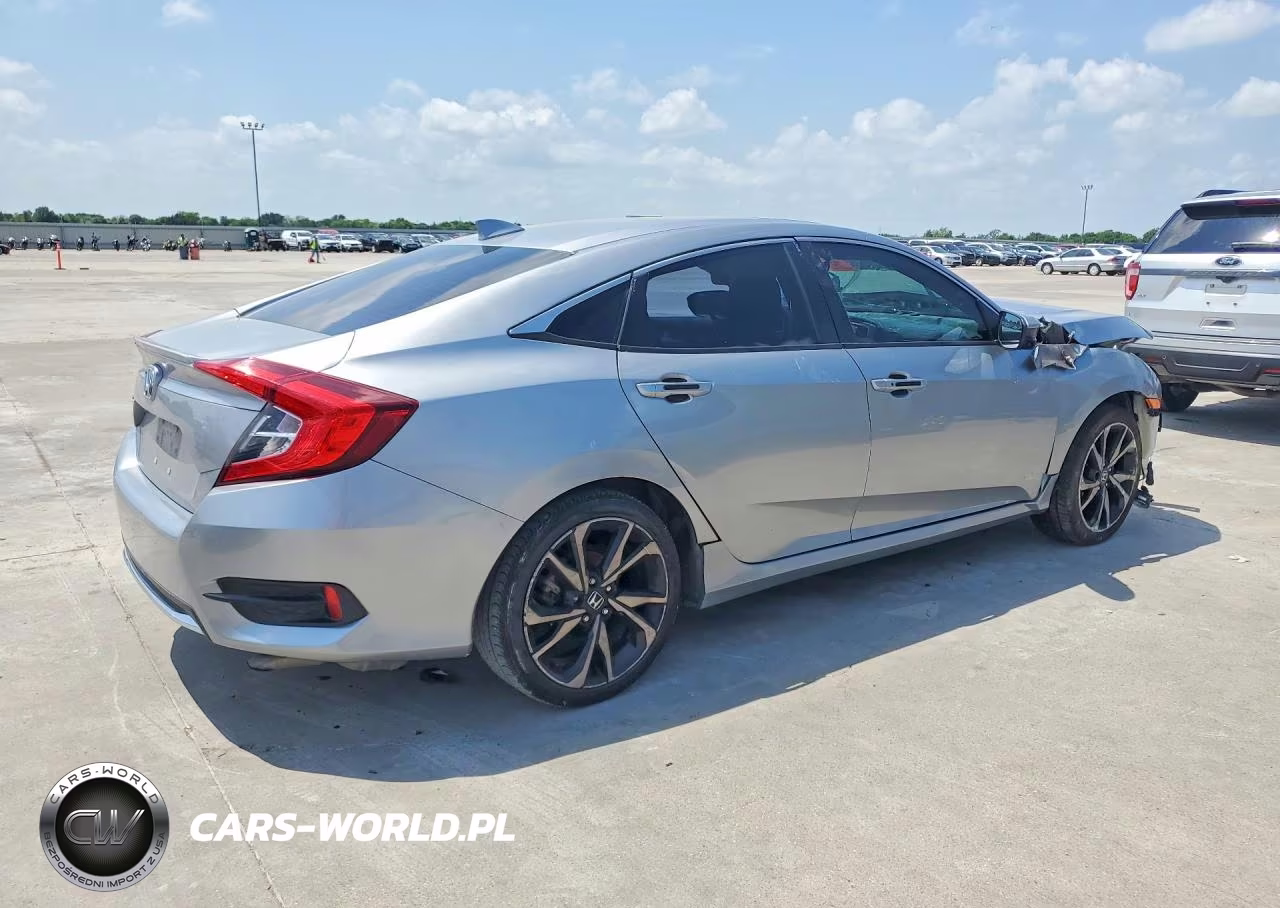 2021 Honda Civic Exl VIN:19XFC1F74ME001449 - 3