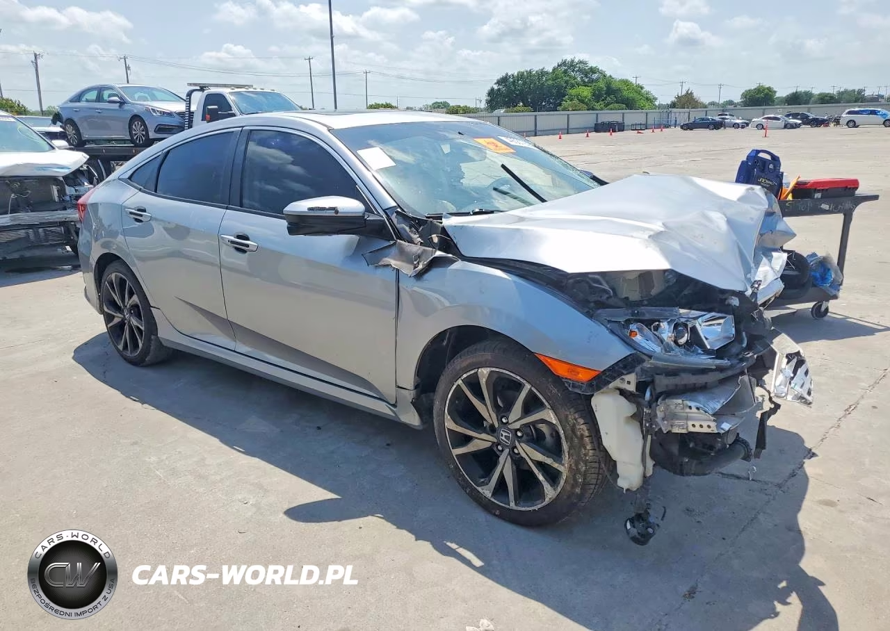 2021 Honda Civic Exl VIN:19XFC1F74ME001449 - 4