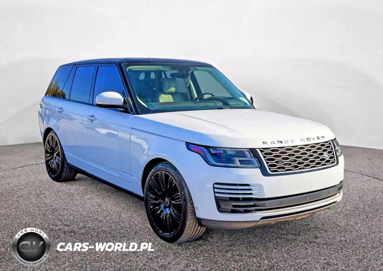 2018 Land Range Rove White