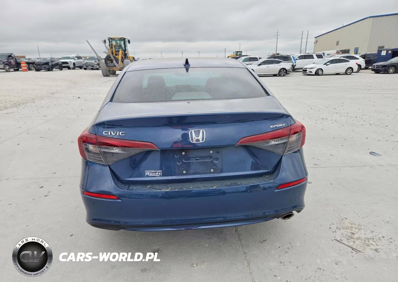 2025 Honda Civic Sport VIN:2HGFE2F54SH506327 - 6