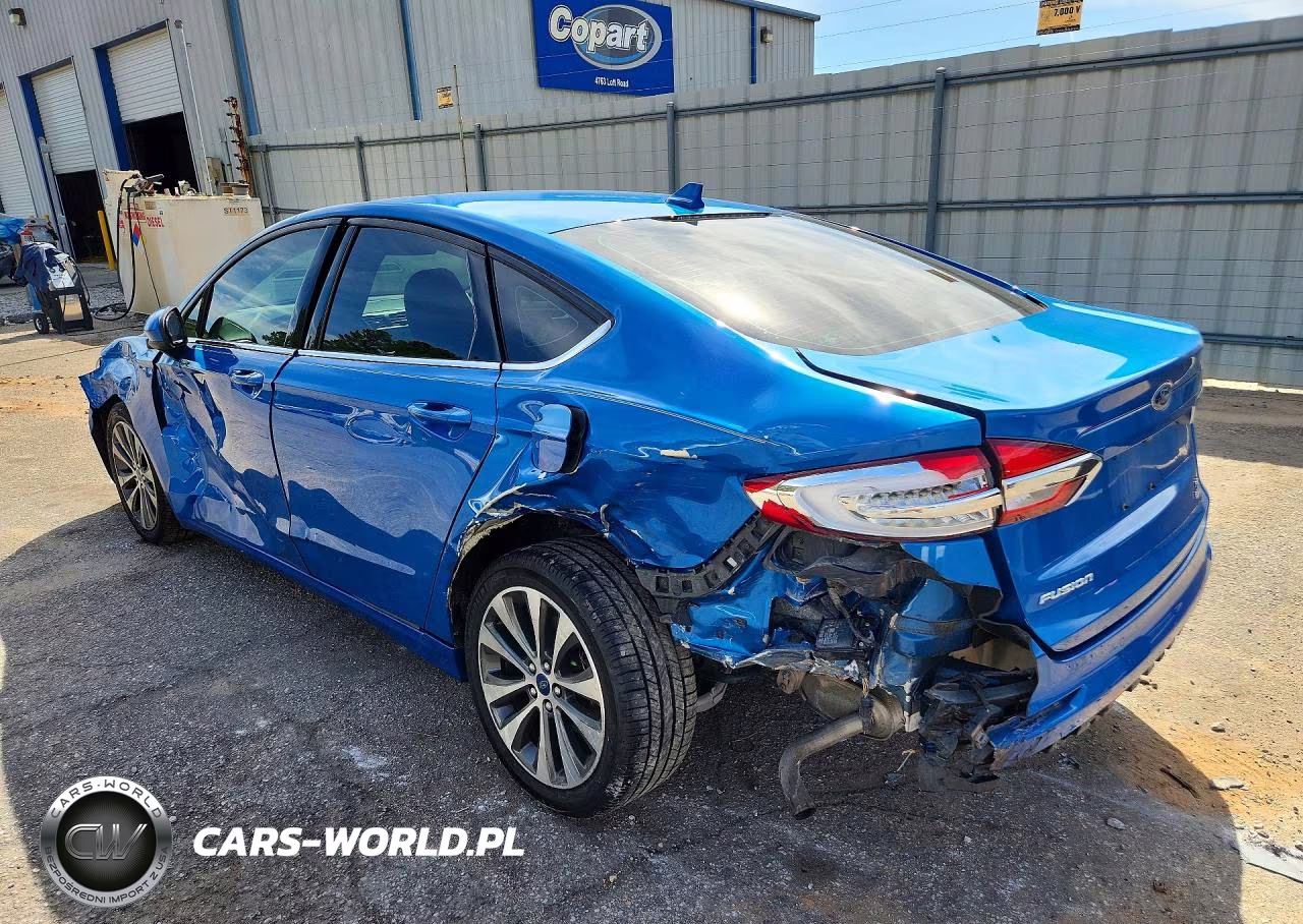 2020 Ford Fusion Se VIN:3FA6P0T99LR255174 - 2
