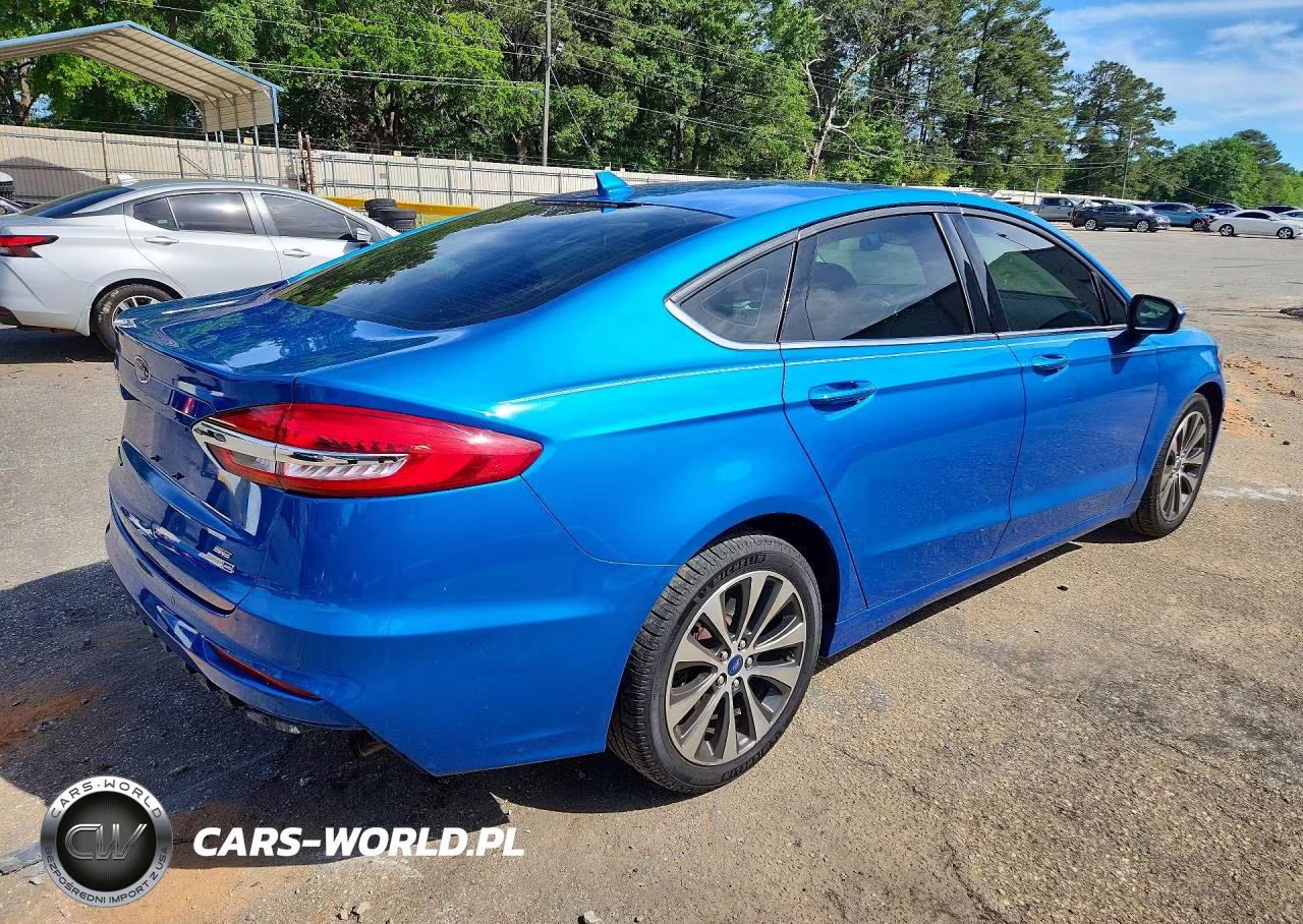 2020 Ford Fusion Se VIN:3FA6P0T99LR255174 - 3