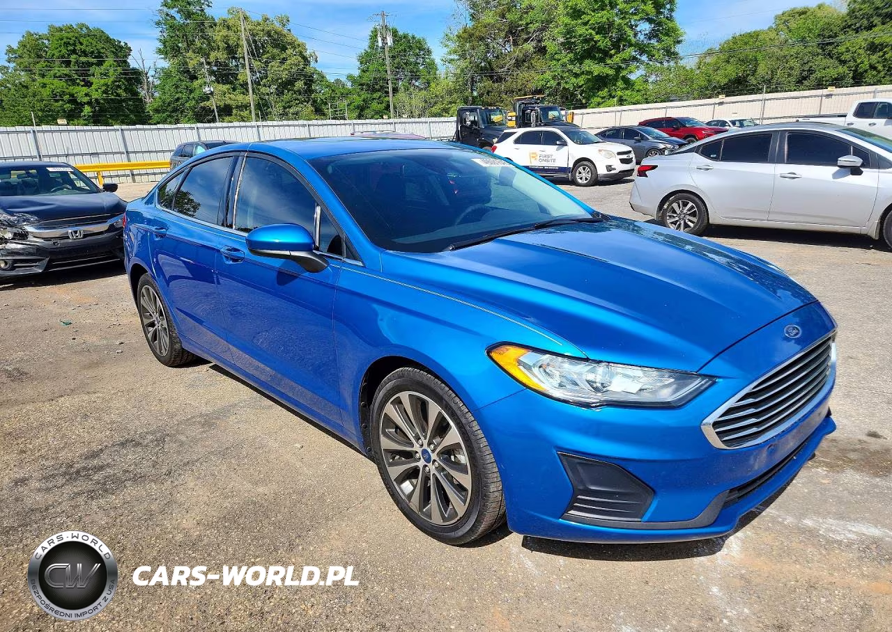 2020 Ford Fusion Se VIN:3FA6P0T99LR255174 - 4