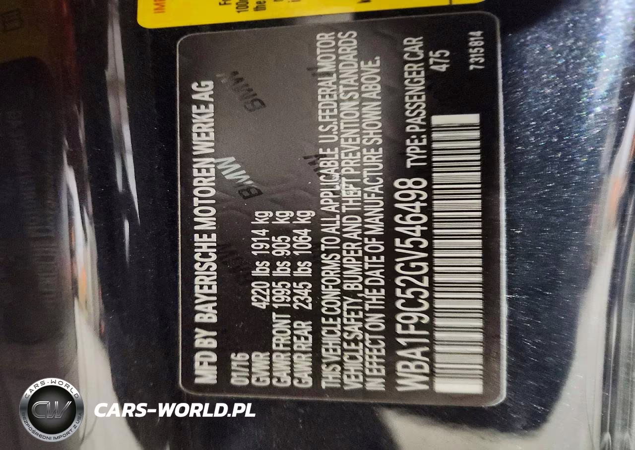 2016 BMW 228 I Sulev VIN:WBA1F9C52GV546498 - 13