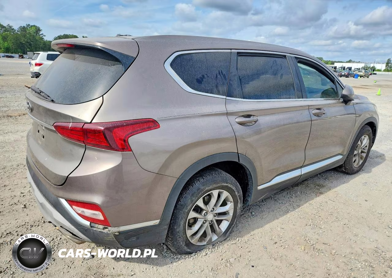 2019 Hyundai Santa Fe Se 2.4L VIN:5NMS23AD4KH015903 - 3