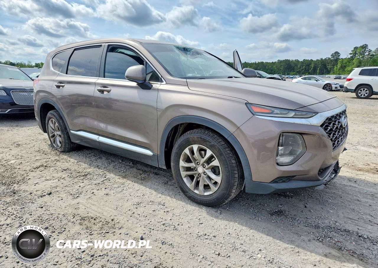 2019 Hyundai Santa Fe Se 2.4L VIN:5NMS23AD4KH015903 - 4