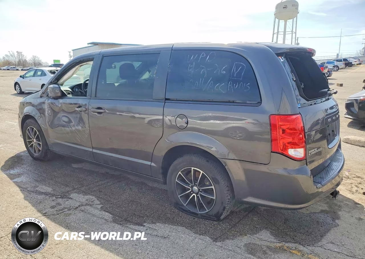 2018 Dodge Grand Caravan Se VIN:2C4RDGBG9JR160495 - 2