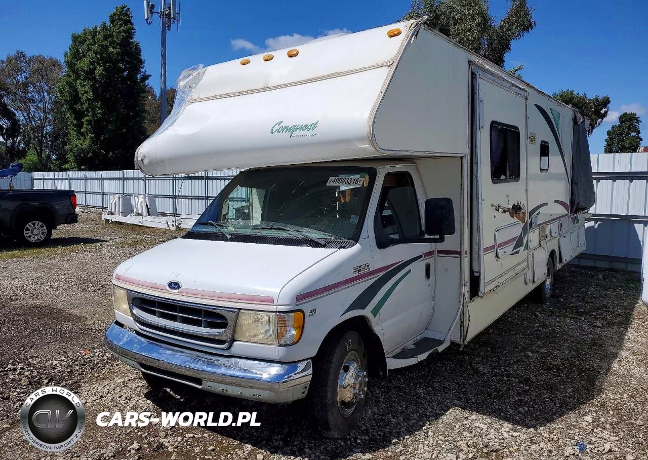 1999 Ford Econoline E450 Super Duty Cutaway Van Rv VIN:1FDXE40SXXHB08478 - 2