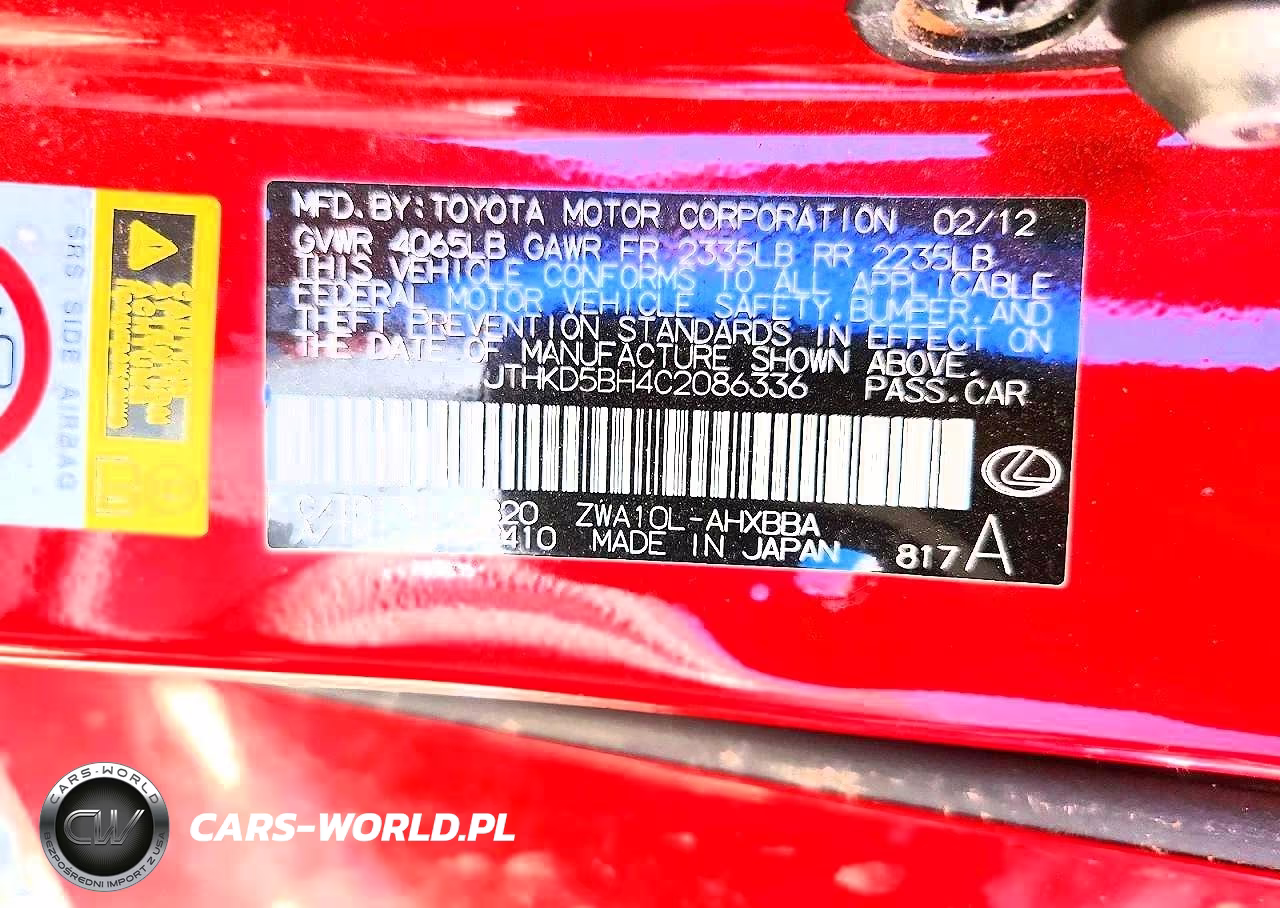 2012 Lexus Ct 200H Premium VIN:JTHKD5BH4C2086336 - 12