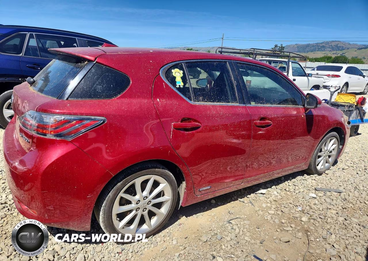 2012 Lexus Ct 200H Premium VIN:JTHKD5BH4C2086336 - 3