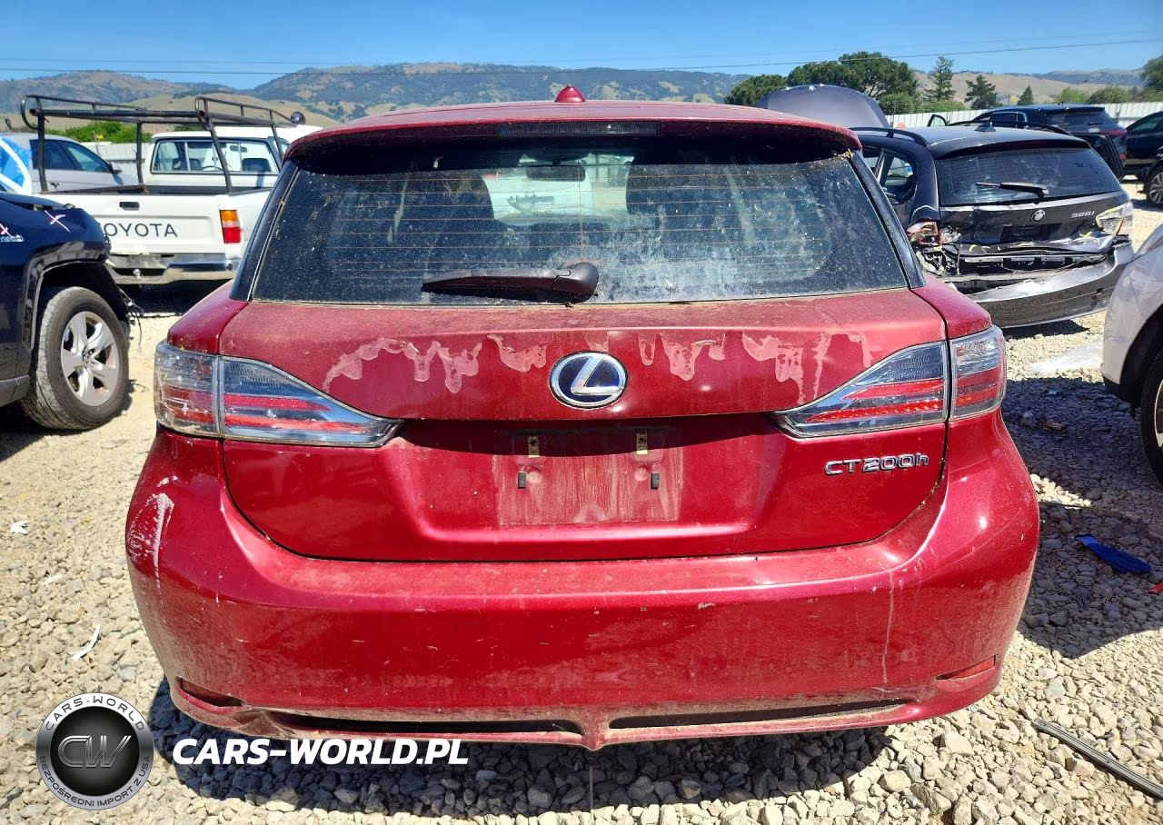 2012 Lexus Ct 200H Premium VIN:JTHKD5BH4C2086336 - 6