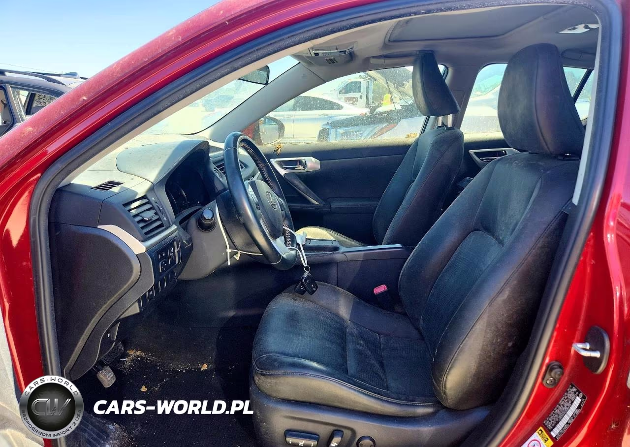 2012 Lexus Ct 200H Premium VIN:JTHKD5BH4C2086336 - 7