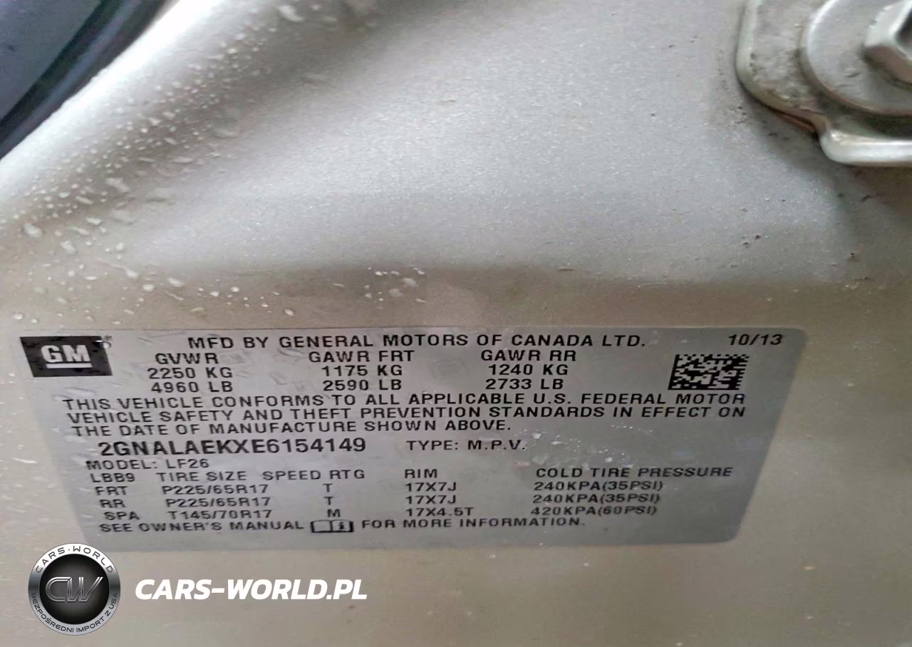 2014 Chevrolet Equinox Ls VIN:2GNALAEKXE6154149 - 13