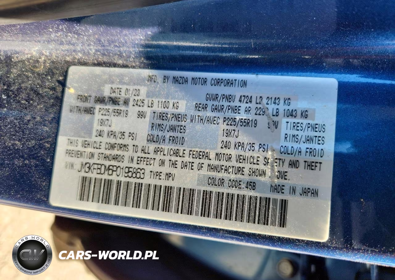 2023 Mazda Cx-5 Premium VIN:JM3KFBDM6P0195863 - 14