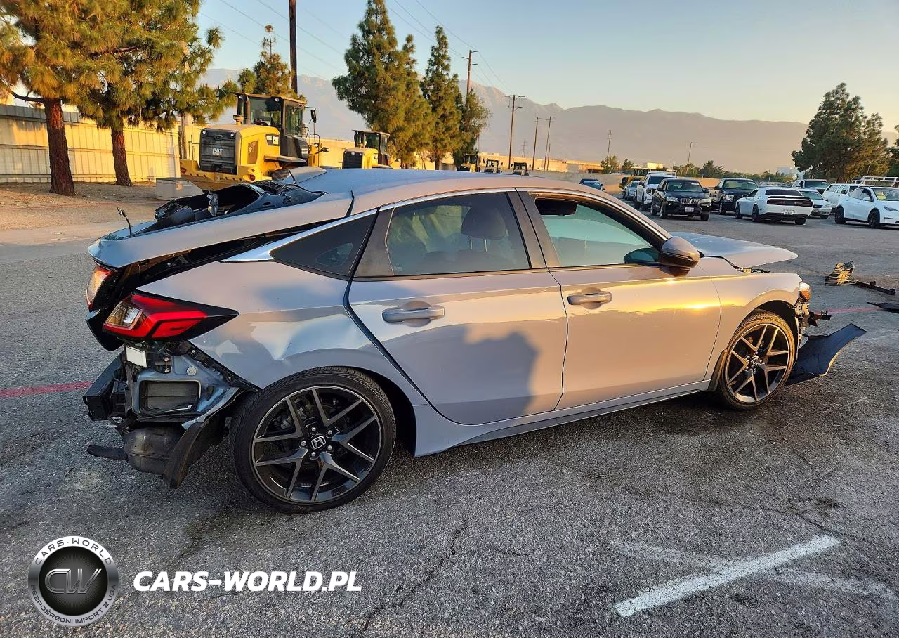 2022 Honda Civic Sport Touring VIN:19XFL1H88NE007469 - 3